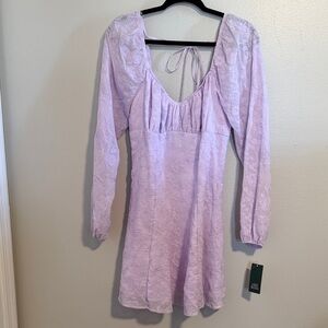 Wild Fable Lavender Long Sleeve Dress